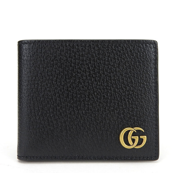 GUCCI Black Leather GG Marmont Card Holder - Picture 1 of 11